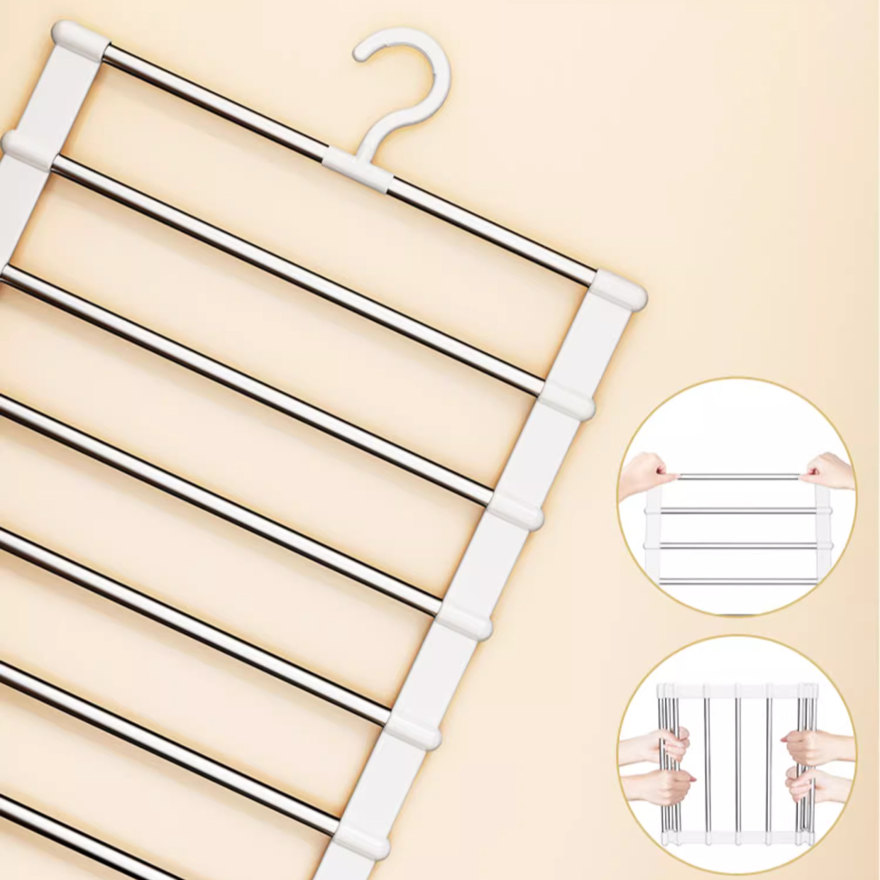 實用耐用的多層褲架