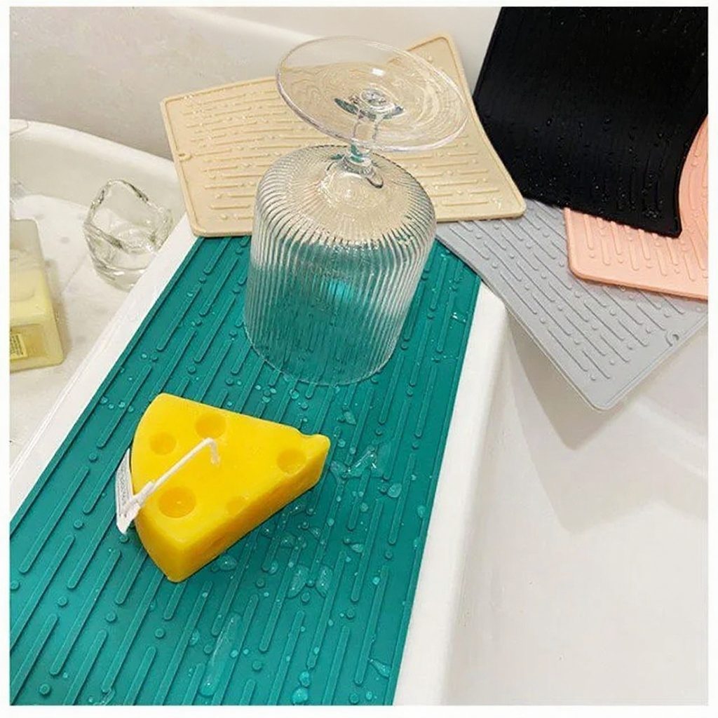 Kitchen Water Drain Non-Slip Anti-Scalding Silicone Mat