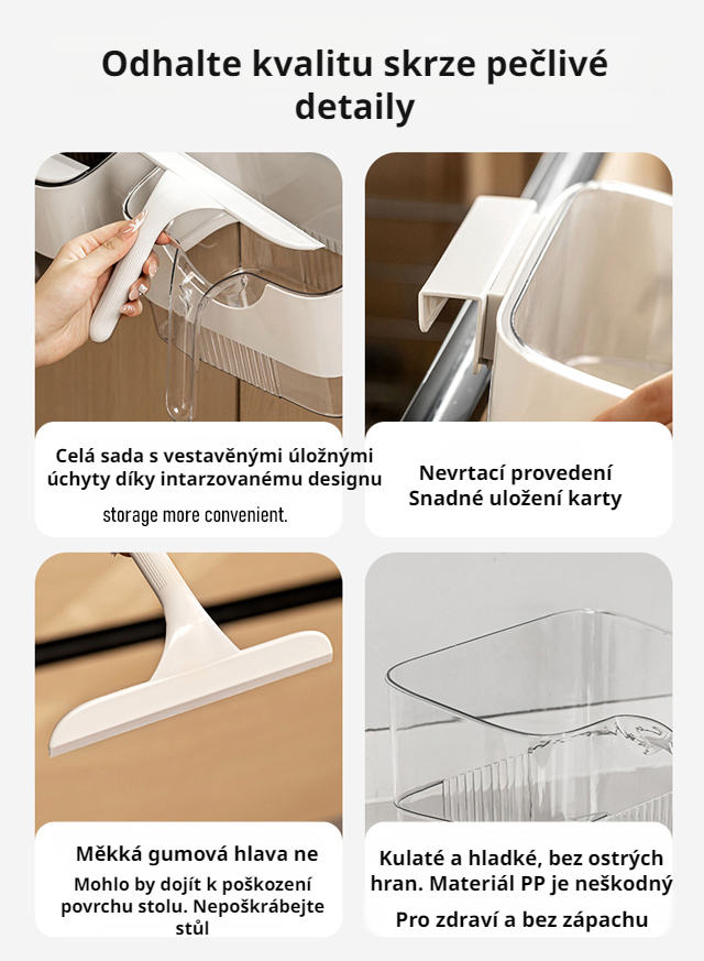 Moderní design nástěnného odpadkového koše