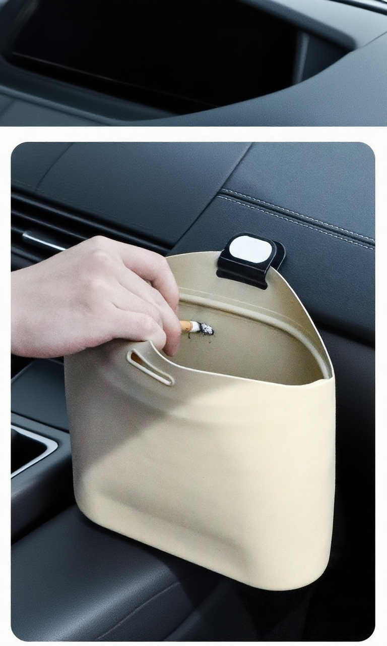 小物入れとしても使える車用ゴミ箱