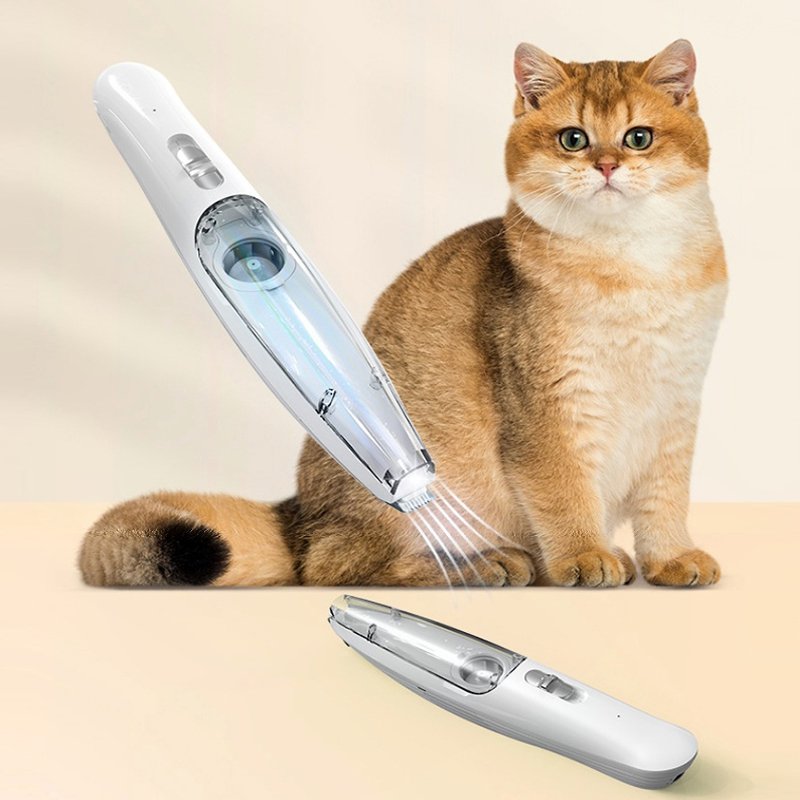 吸引機能搭載ペット用バリカン