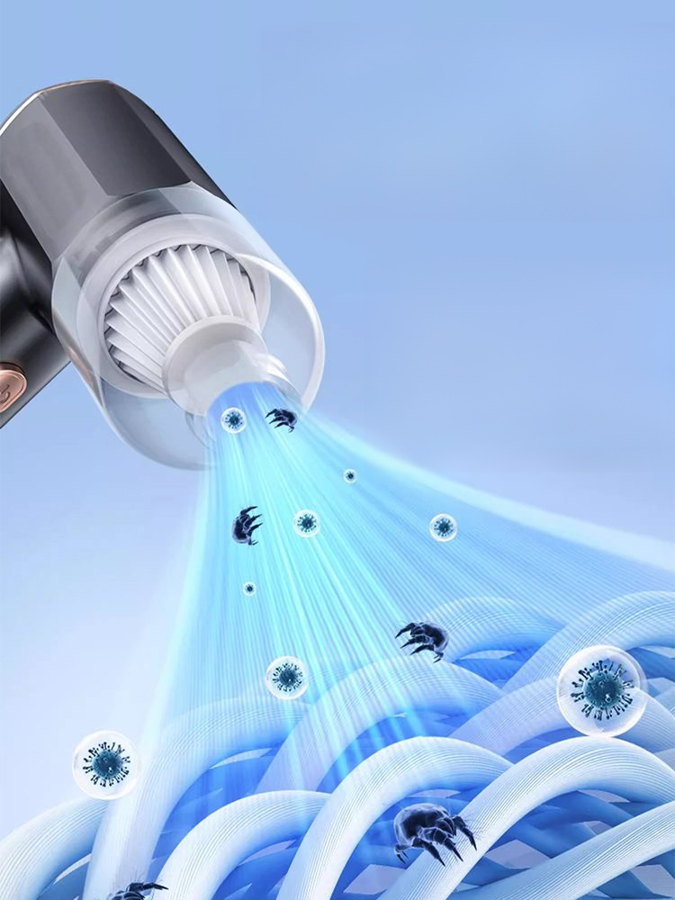 【Saug-, Blasen-, Lade- und Pumpenfunktion in einem】 Superstarker Autostaubsauger mit Saugkraft