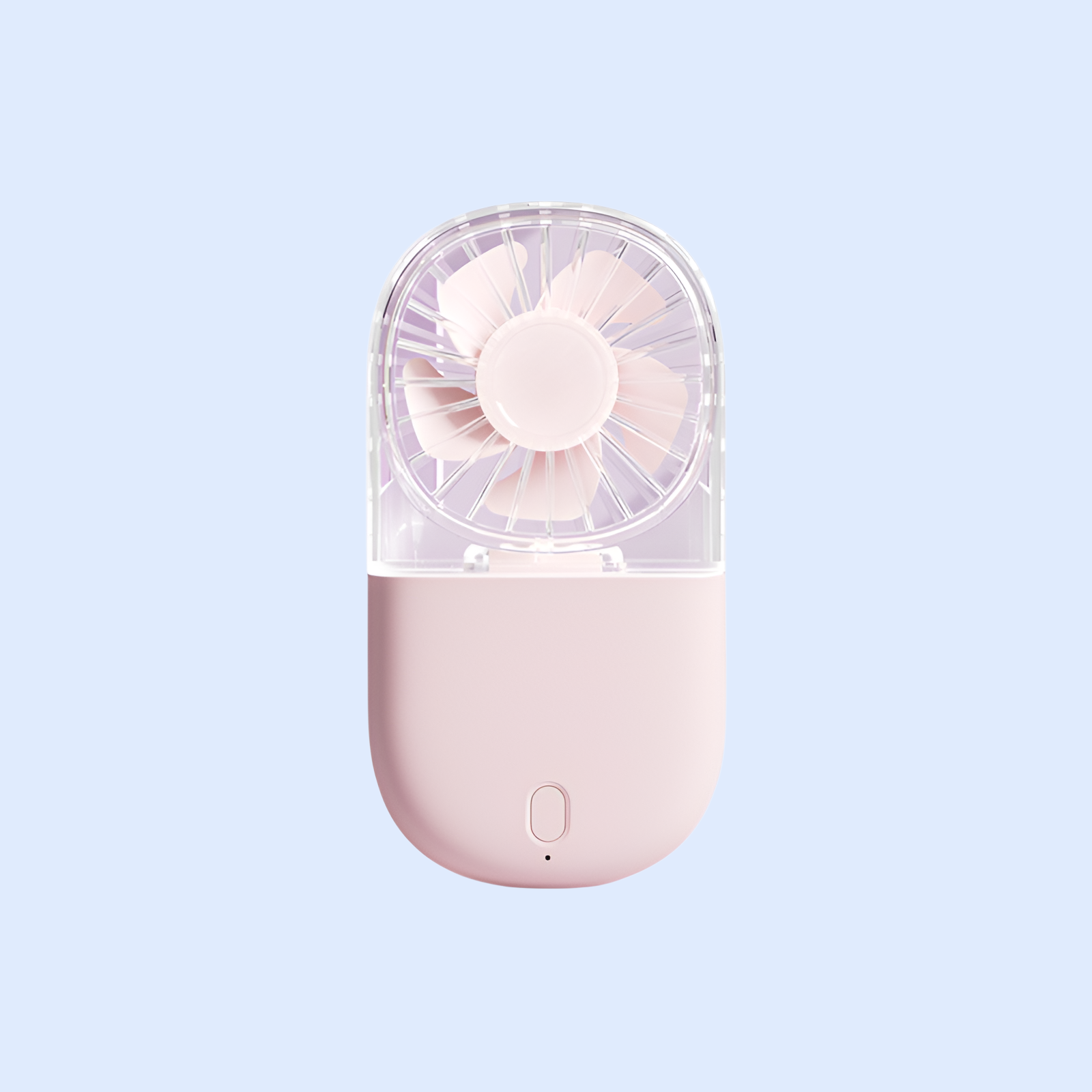透明吊り下げネックファン、折りたたみ式、手持ち式、USB充電、屋外ポータブル、強風、卓上ミニ吊り下げネックファン