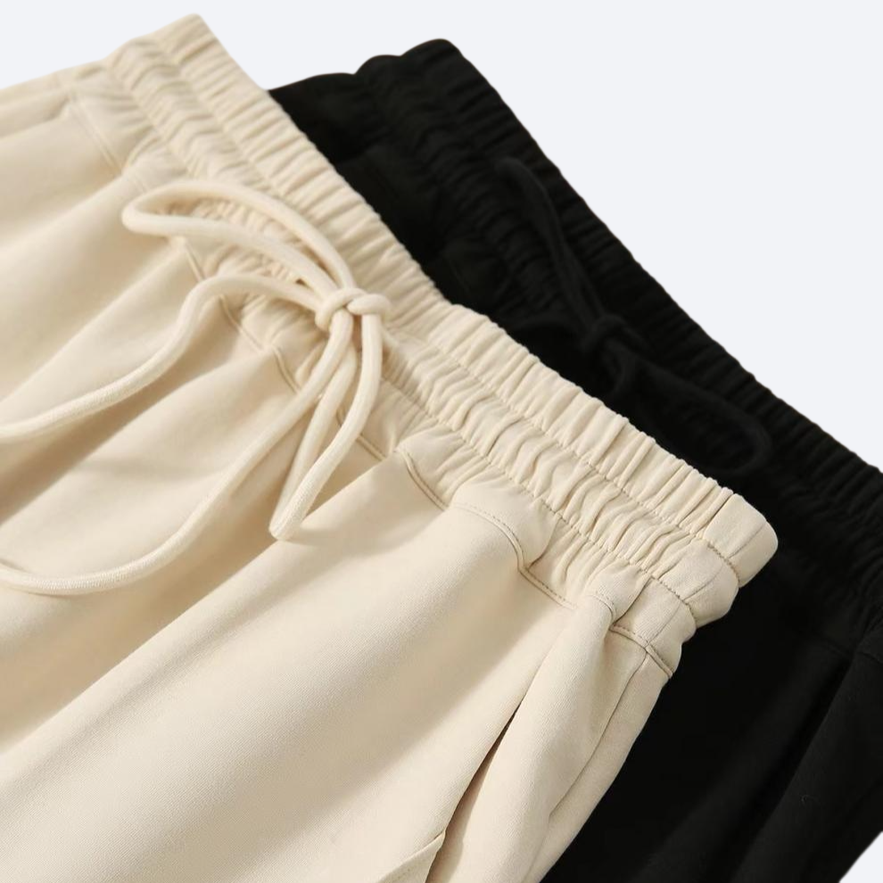 모던한 단색 반팔+스커트 세트