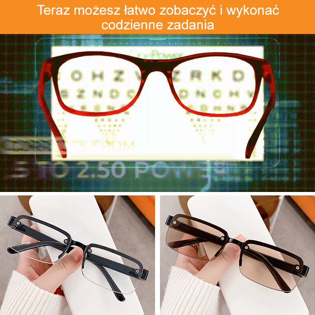 Automatické zaostřování 3D brýle na čtení pro presbyopii