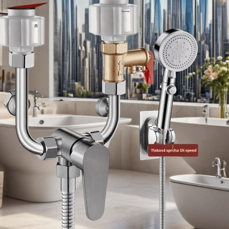 Nerezový směšovací ventil 