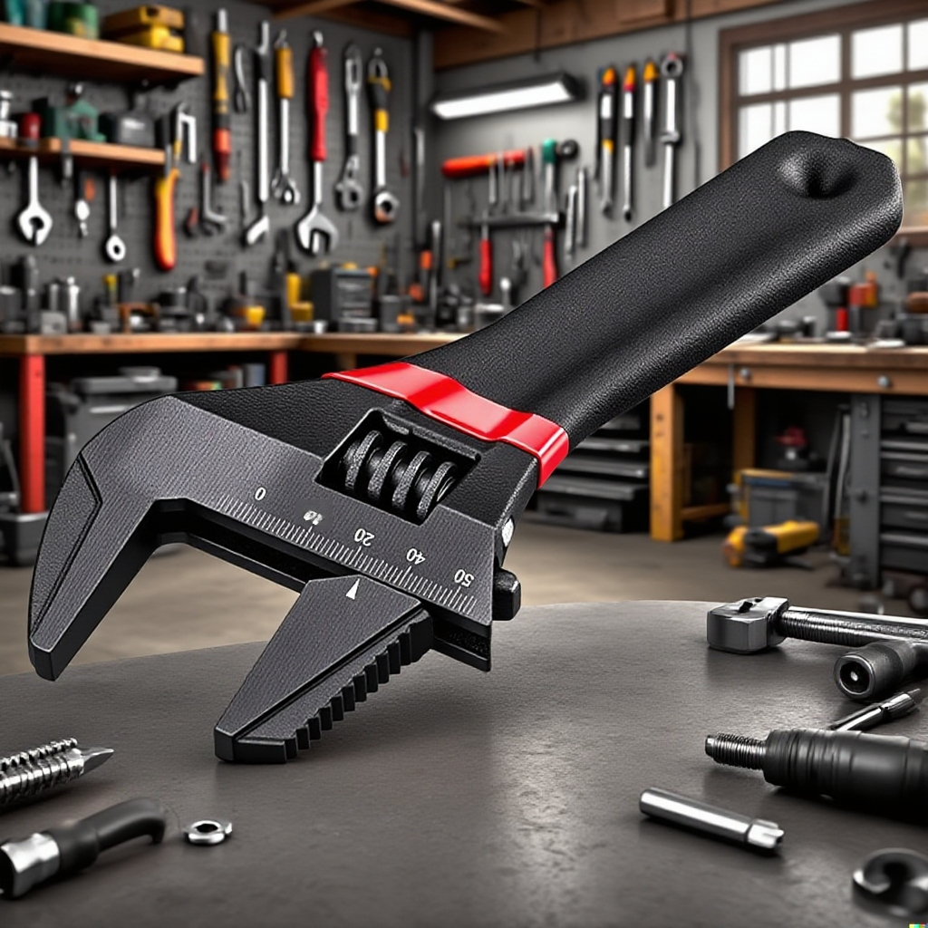 Kényelmes fogantyúval ellátott csőkulcs