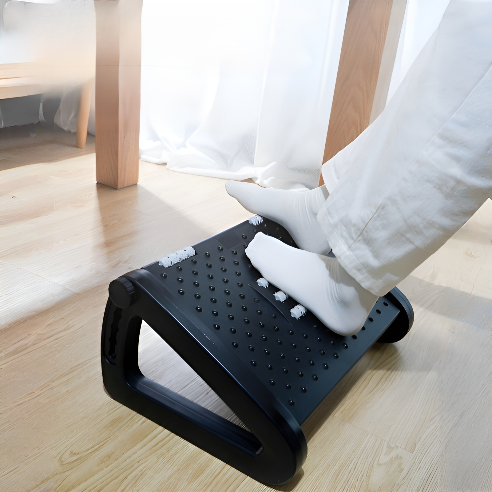 책상 아래 발판