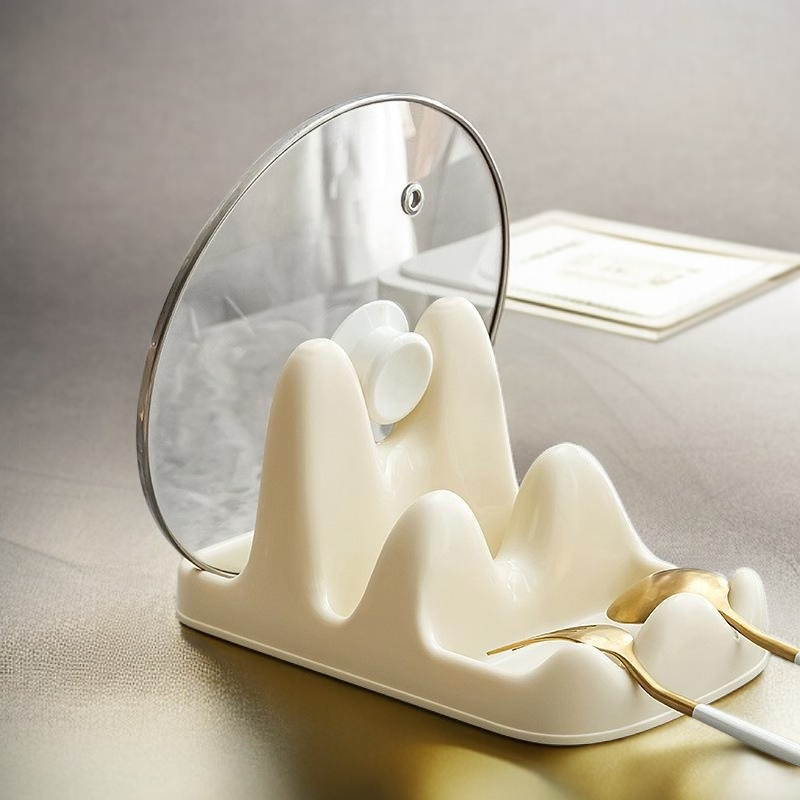 Multifunkční stojan na pokličky a lopatky, kuchyňský organizér