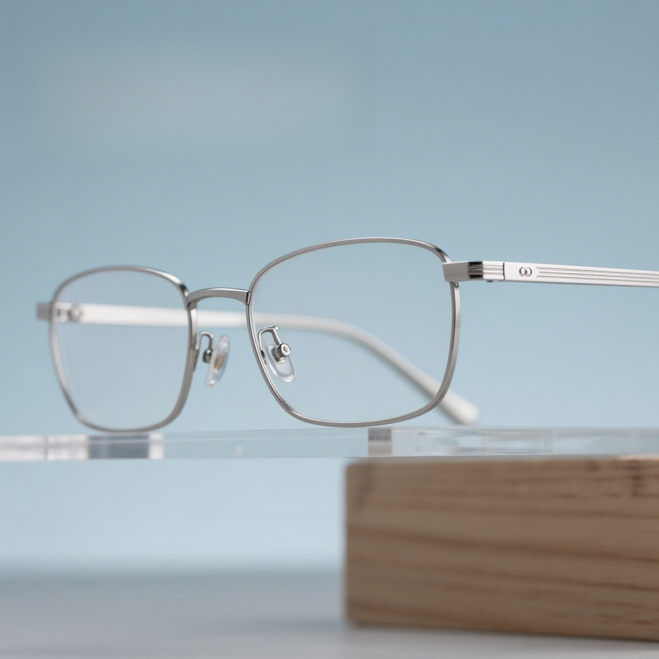 แว่นอ่านหนังสือป้องกันแสงสีฟ้าพร้อมฟังก์ชันซูมอัตโนมัติ