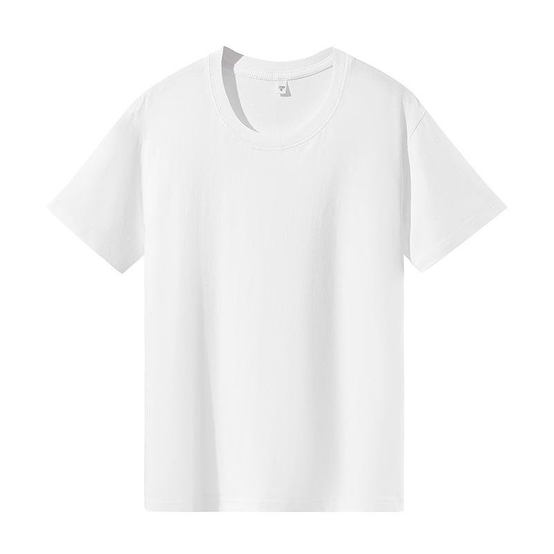 트렌디한 디자인의 숄더 반팔 착용컷