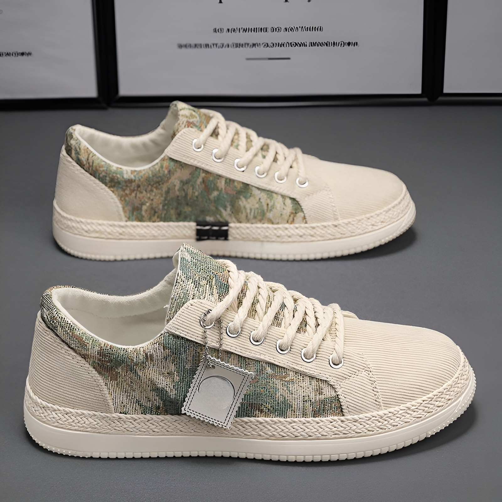 メンズシューズ 2025 春新作 通気性 スポーツシューズ 消臭シューズ メンズ キャンバスシューズ 軽くて快適なカジュアルシューズ ソフトボトム ロートップ カジュアルシューズ