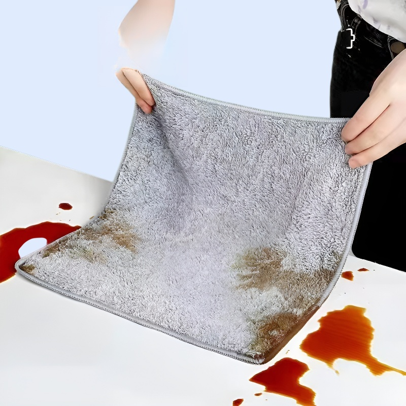 厚手の竹炭繊維クリーニングクロス