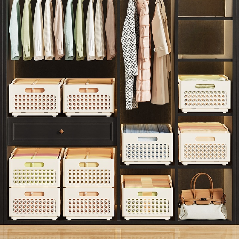 家庭用収納ボックス ワードローブ多用途収納ケース