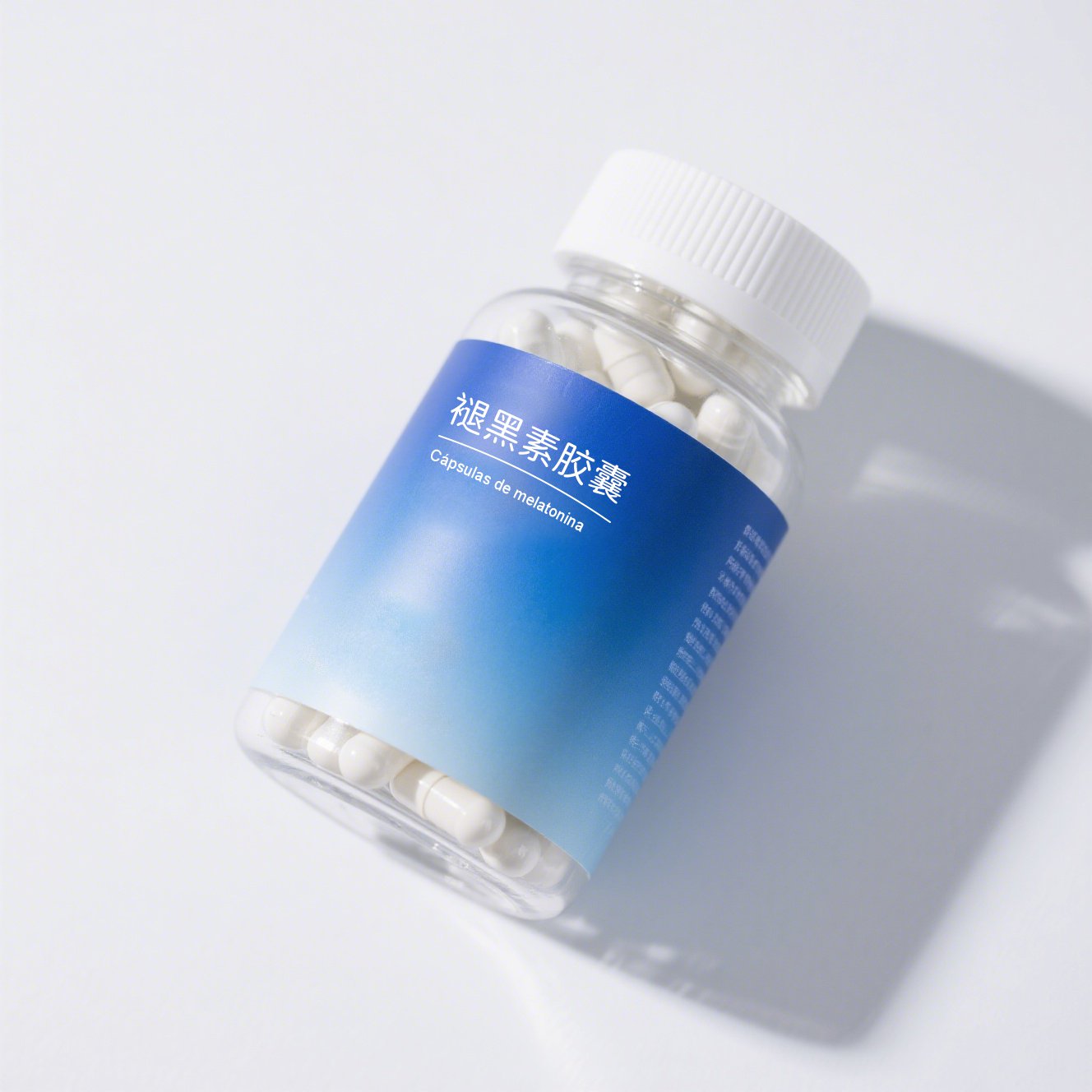 Botellas de Melatonina Cápsulas paquete de 2