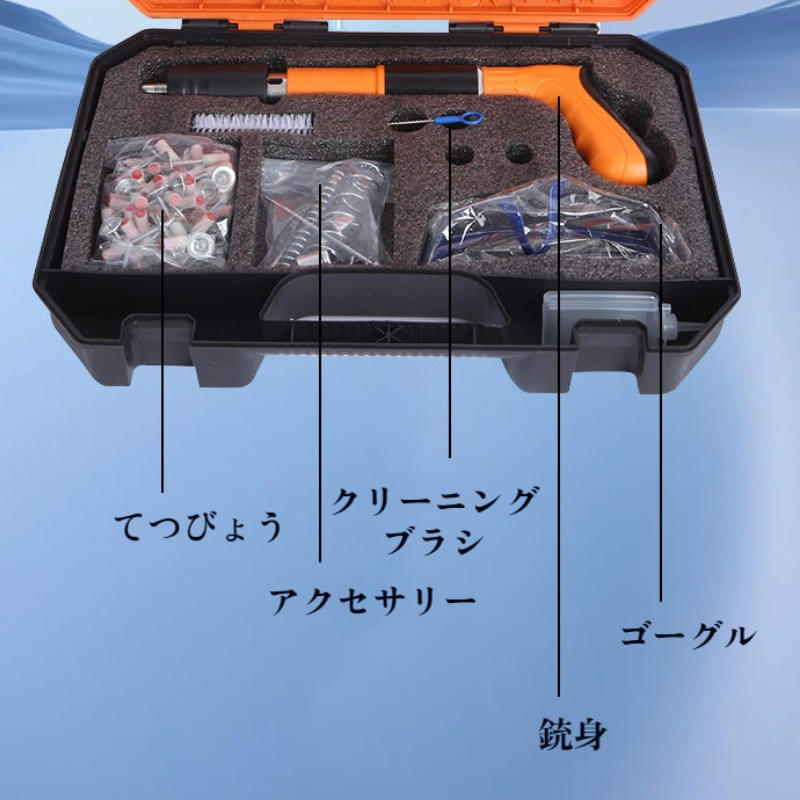 メーカー卸売ミニネイルガンネイルガン天井釘打機オレンジミニネイルガンネイルガンアーティファクト