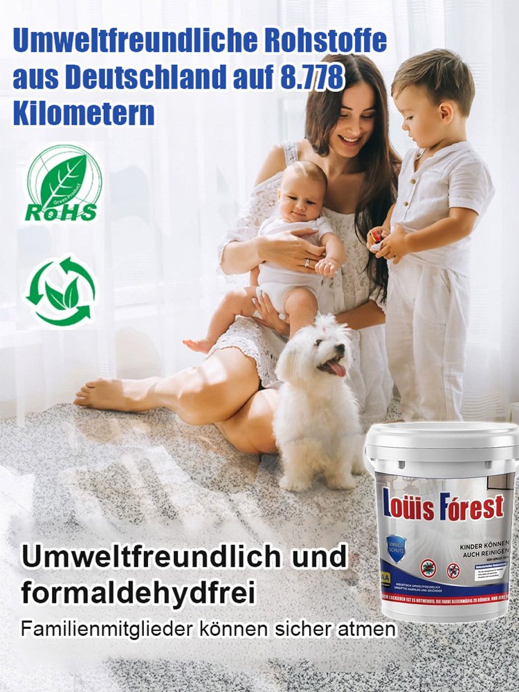 Epoxidharz-Farbsand-Selbstverlaufboden aus Deutschland