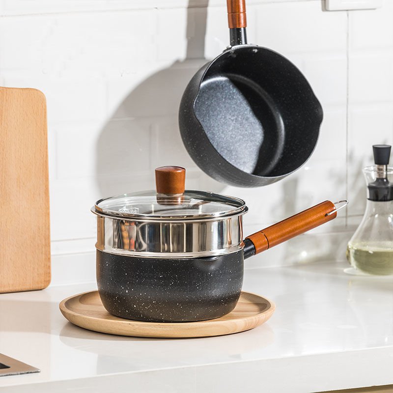 電磁調理器対応のベビー用ミルクパン