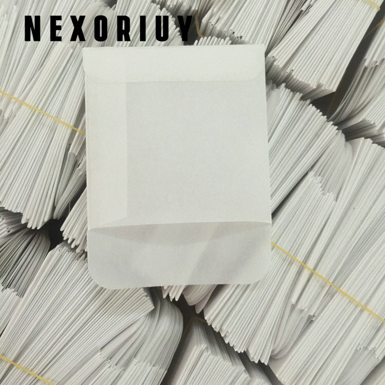 空白バター紙袋半透明フィルム保存袋です（10を単位として）