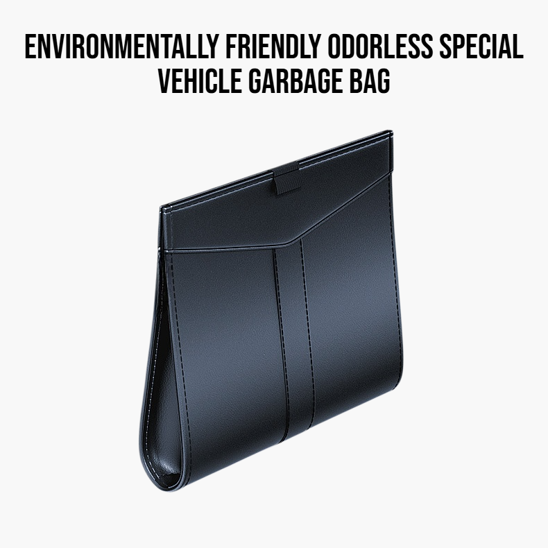 Multifunctional car garbage bag