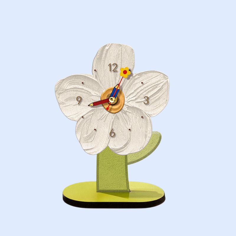 シンプルでモダンな卓上時計