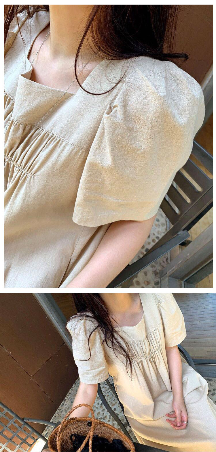 着回し自在な無地ワンピース