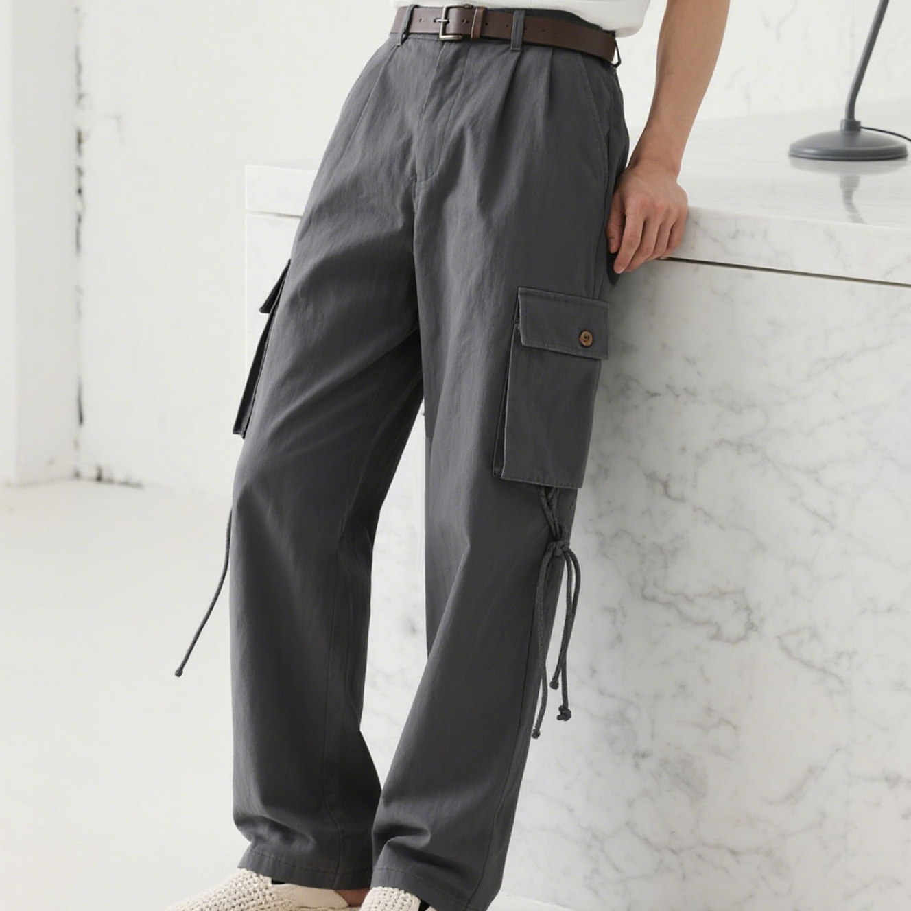 튼튼하고 깔끔한 다중 포켓, 내마모성 작업복