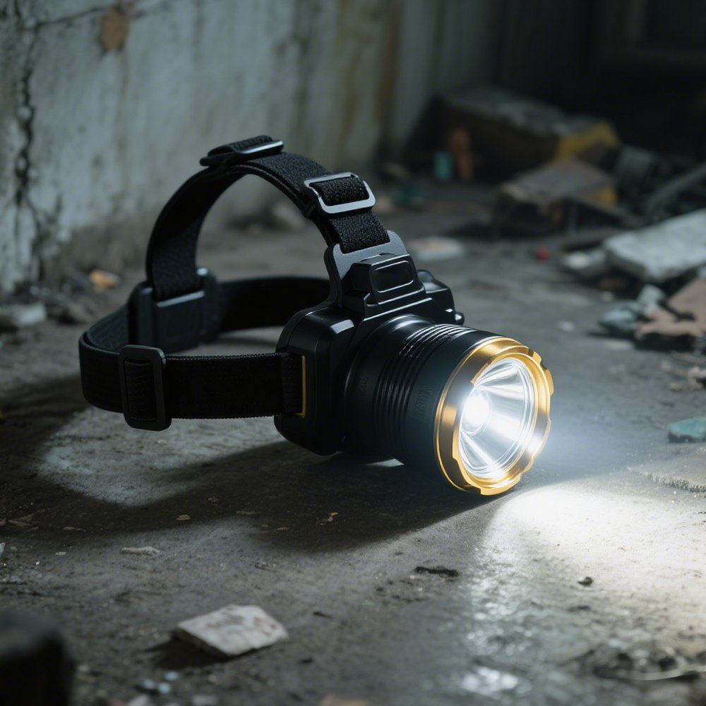 USB 고속 충전 낚시 헤드라이트