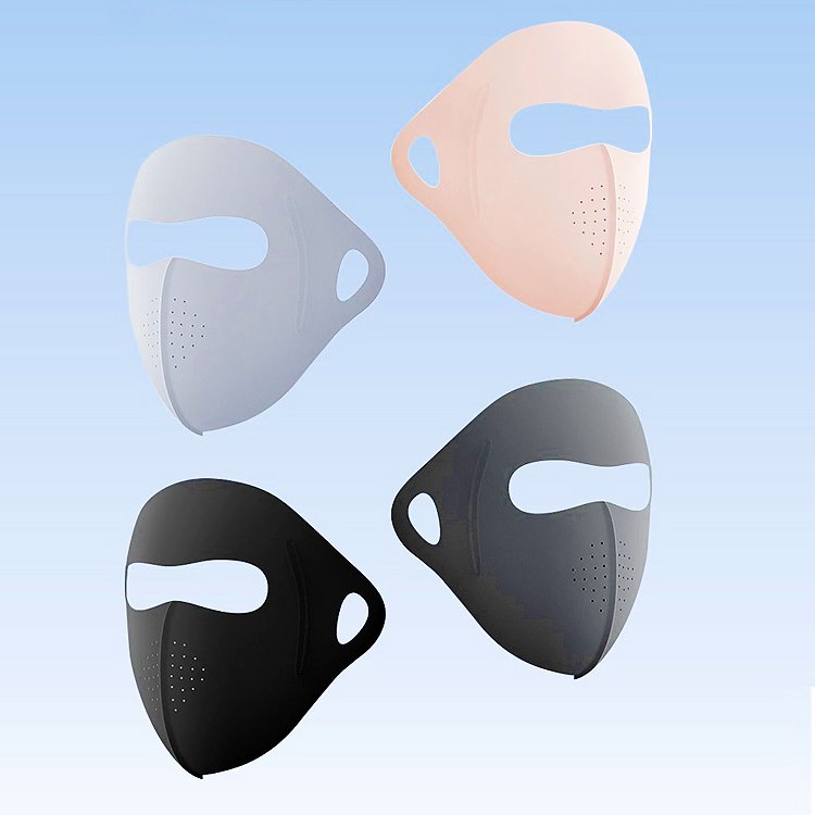 顔基尼全顔日焼け止めマスク3D立体小顔効果アイプロテクション紫外線防止薄型通気性サンシェードマスク