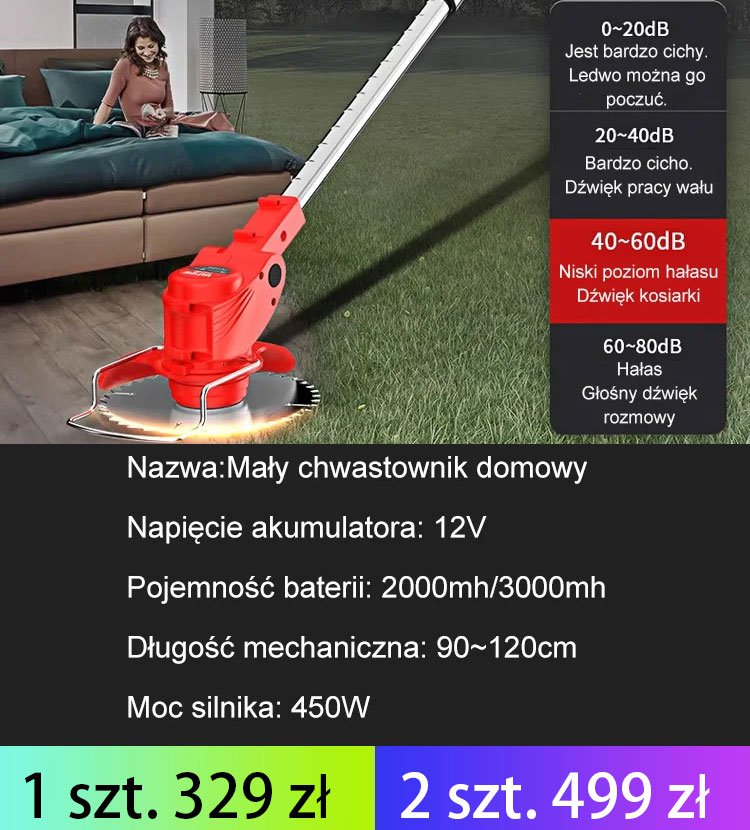 [2000 akrów dziennie] Mały chwastownik domowy.