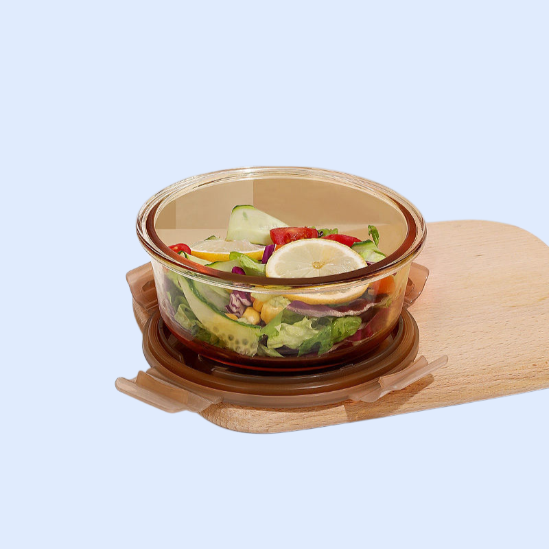 ホウケイ酸ガラスのスープボウル