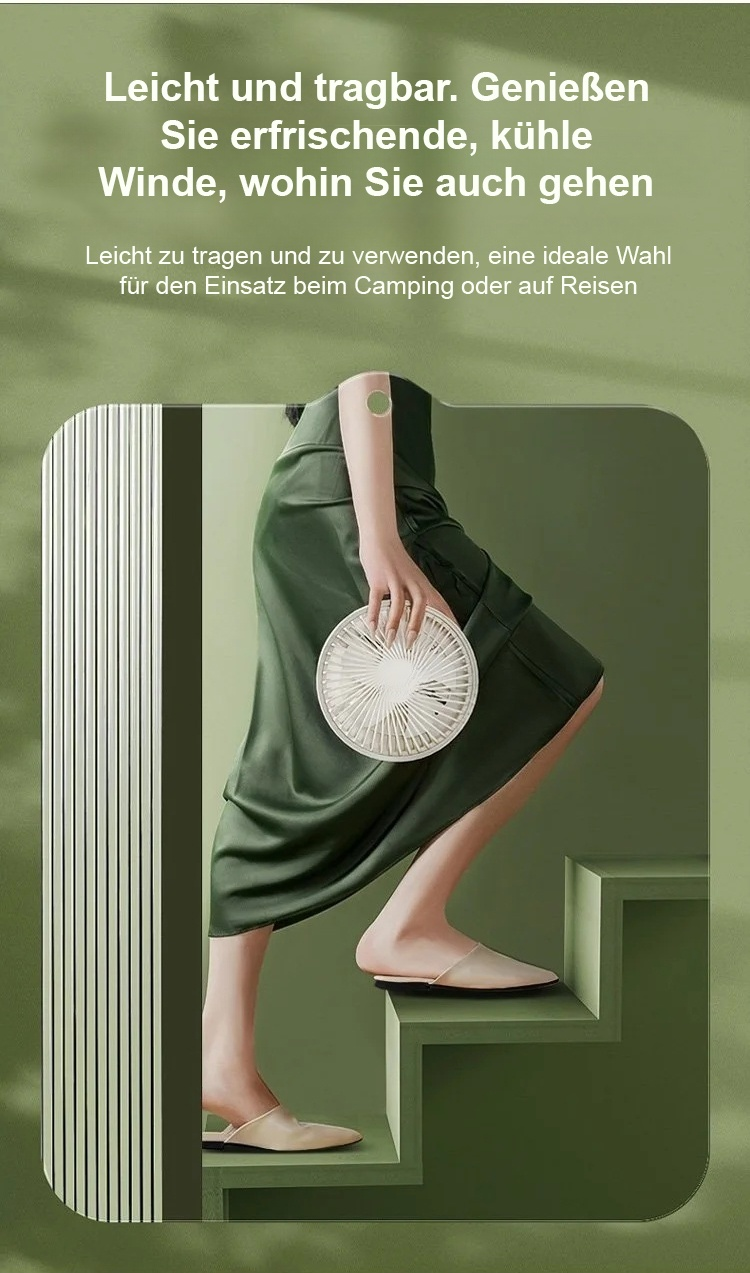 Mehrzweck-Ventilator mit ausziehbarem Ständer