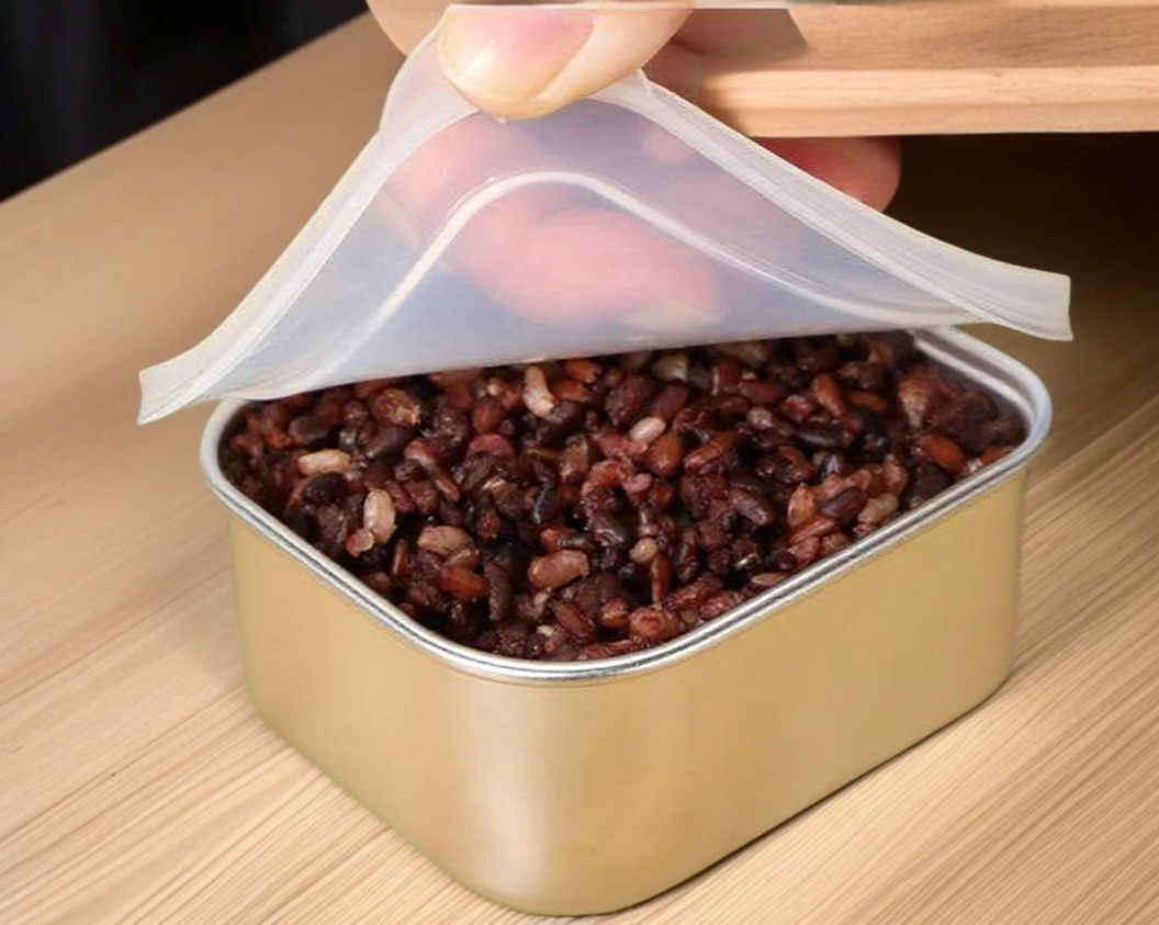 Edelstahl Brotdose mit mehreren Fächern