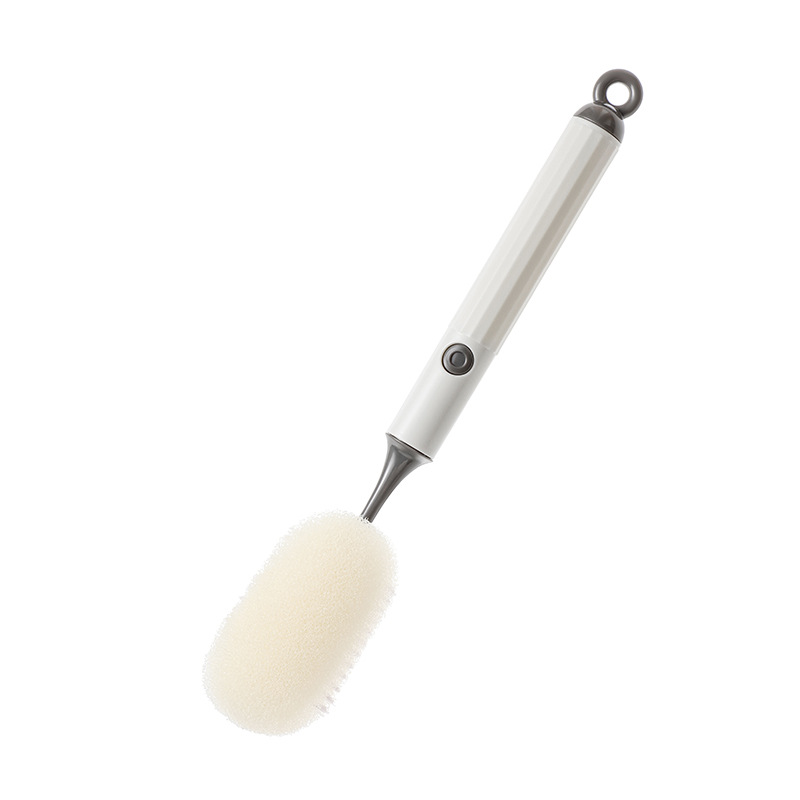 汚れ ロングハンドル カップブラシ ホームクリーニング 硬軟 両用 収納 ブラシ