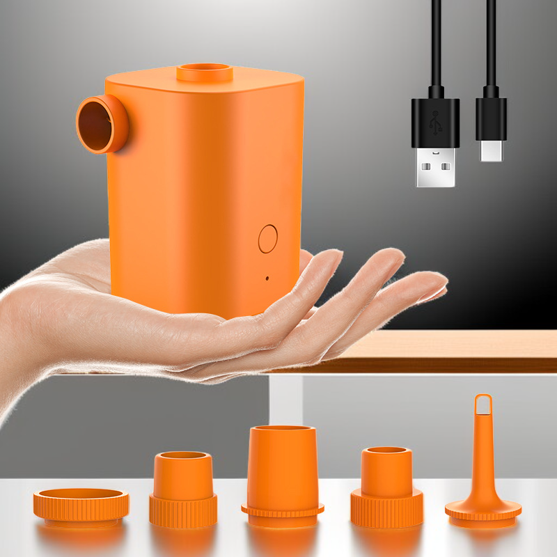 Mini pompe électrique gonflable sans fil pour l'extérieur, avec anneau de natation, pompage et aspir