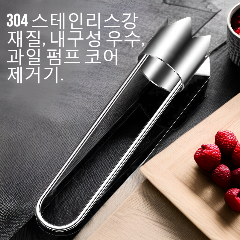 304 스테인리스강 과일 펌프 코어 제거기