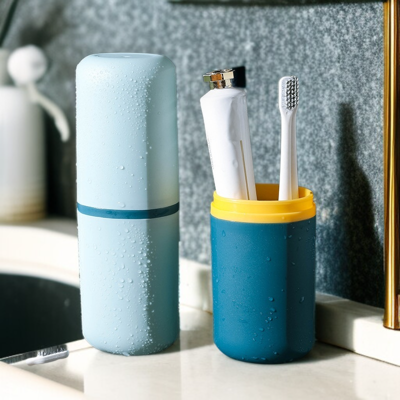 فرشاة الأسنان ومعجون الأسنان المنزلية السفر مربع التخزين