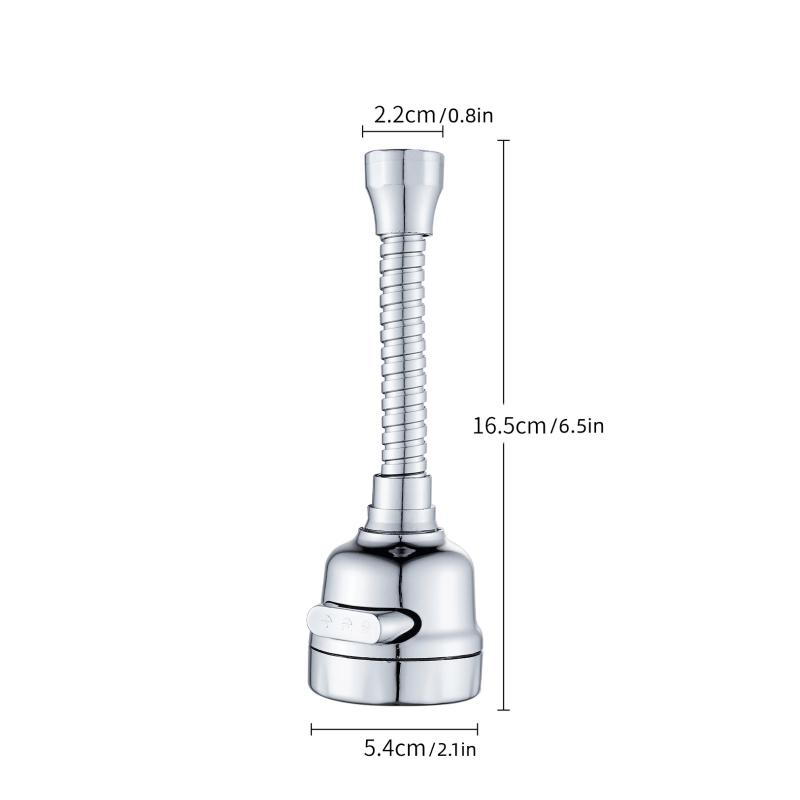 Detailní pohled na perlátor s funkcí otočení