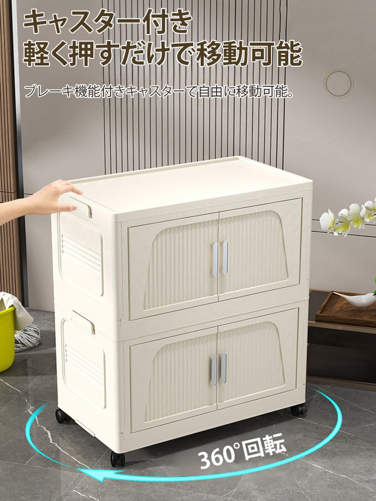 終身使用可能な収納ボックスは、10年以上使っても新品同様で、耐久性が驚くほど高く、150キロの男性2人が乗っても変形しません