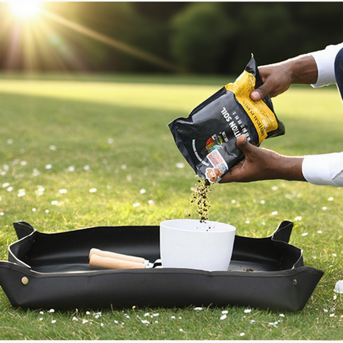  Multifunkční voděodolná a nečistotám odolná podložka z oxfordské tkaniny