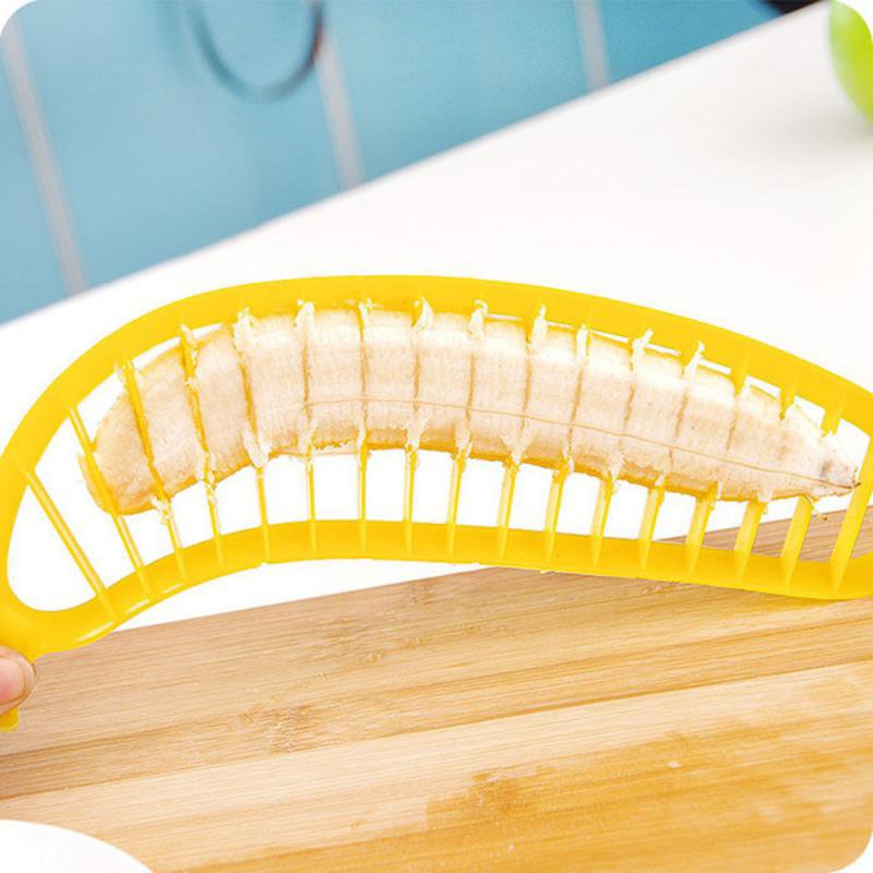Multi-functional banana slicer
