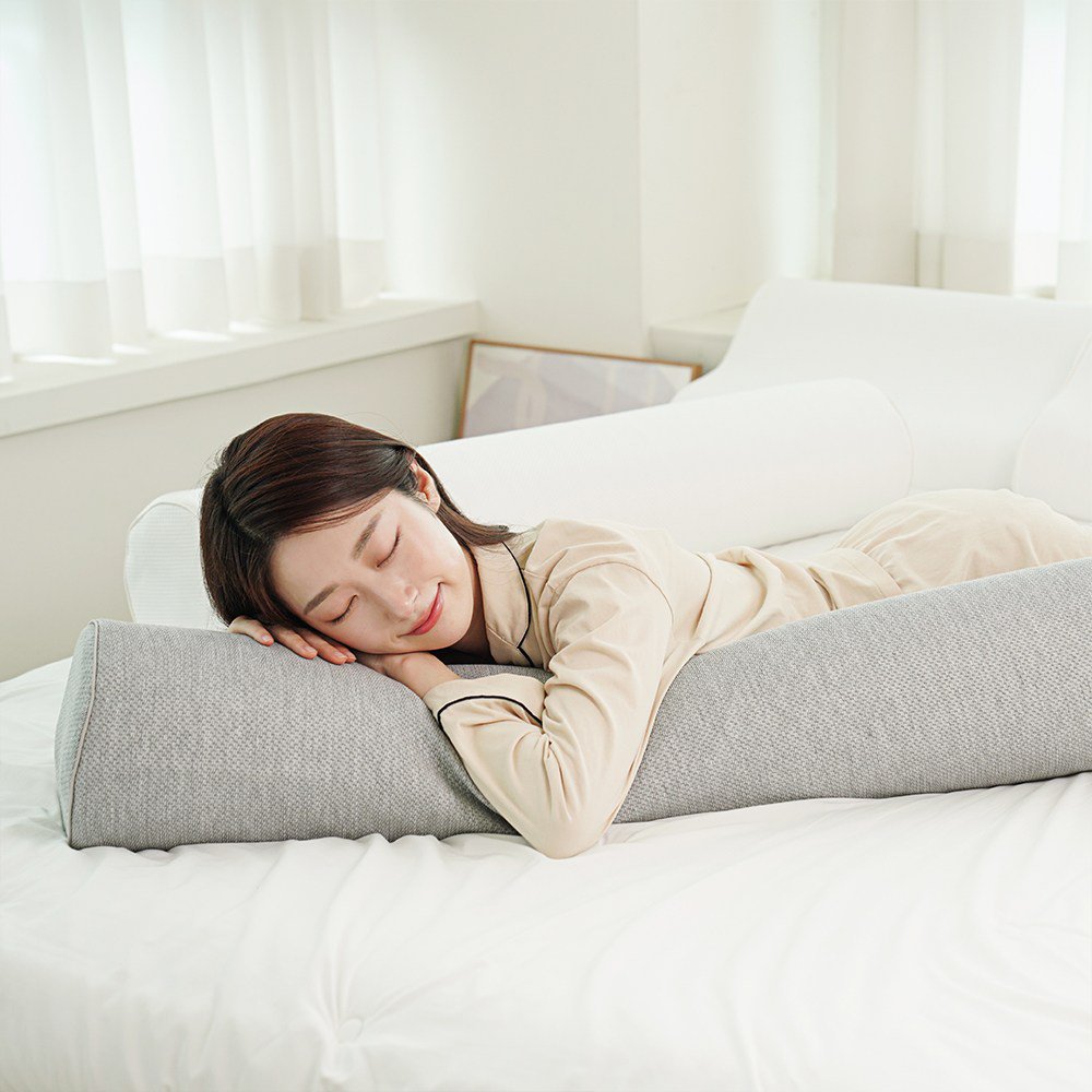 Oreiller rond multifonction pour yoga