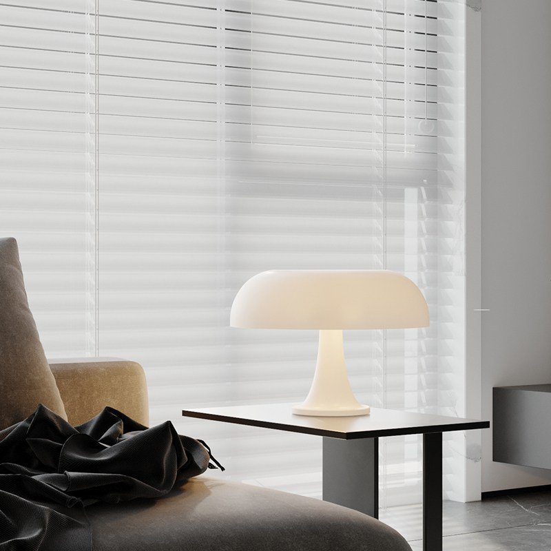 レトロきのこテーブルランプ