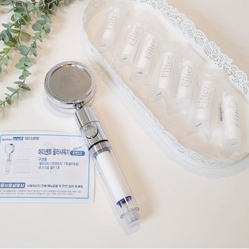 샤워기 필터 물속 샤워 헤드 가압 대용량 싱글 샤워 노즐 홈용 샤워 세트 정수 필터