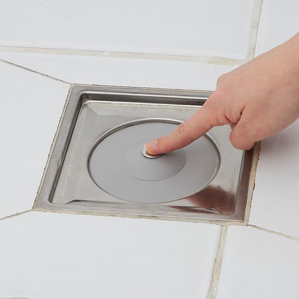 주방 싱크대 막힘 방지, 냄새 방지, 프레스식 배수구 뚜껑