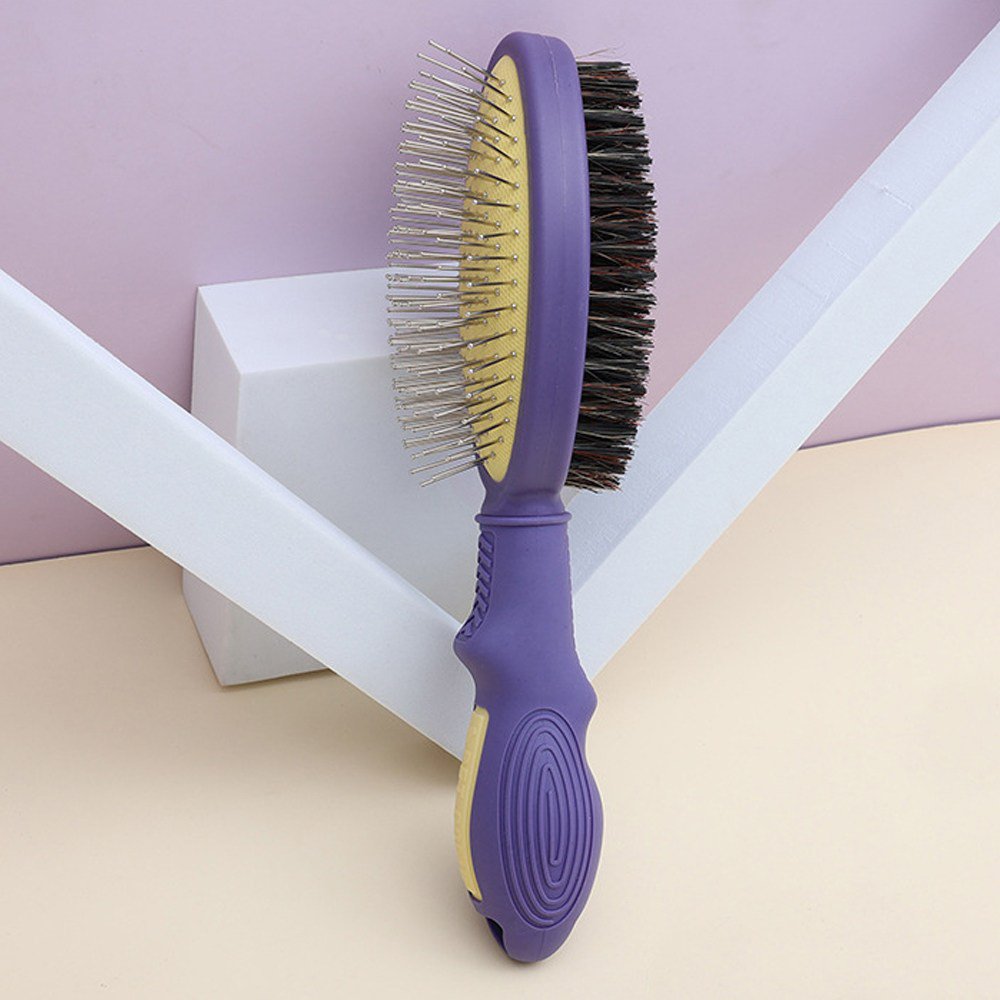 Peigne double face pour animaux