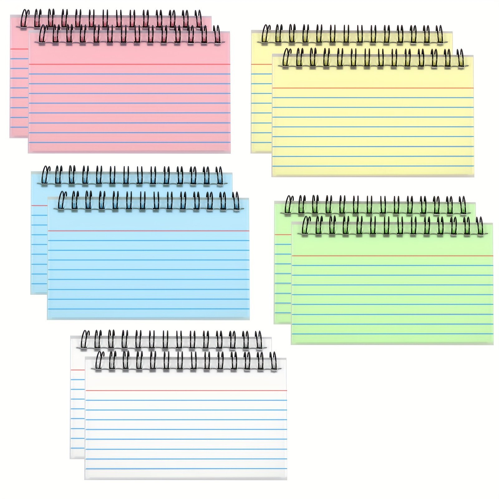 Tear-off line study sticky notes