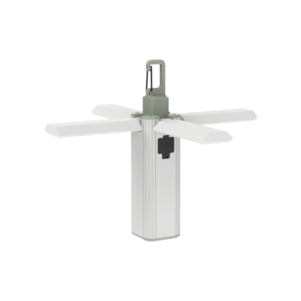 折りたたみ式キャンプランプ