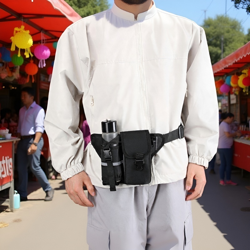 Sport Bauchtasche mit Flaschenhalter