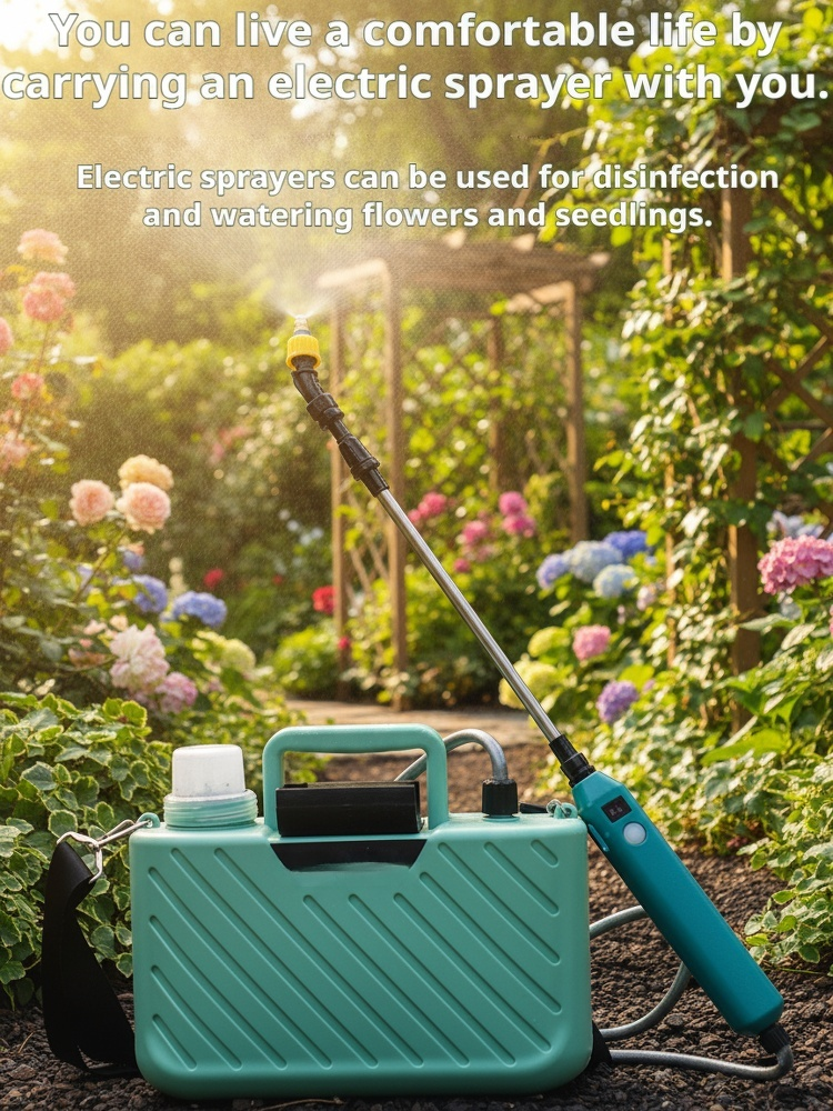 Small portable electric sprayer Easy to use for gardening